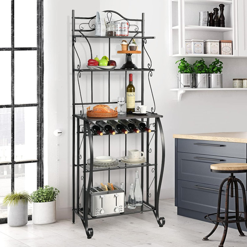 Aliee 63.5cm W Metal Shelving Unit