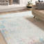 Tapis ivoire / terre cuite / bleu sarcelle Gasaway-1677512854