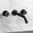 Wall 2-handle Bathroom Faucet-90287124