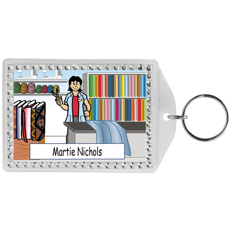 Porte-clés personnalisable, Yes