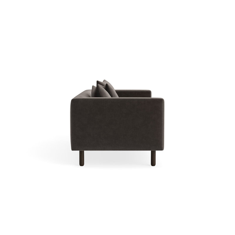 MTO - Mono 82" Sofa, Storm Velvet