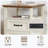 Kadric 17.7'' W Farmhouse Nightstand With Charging Station-2041162088