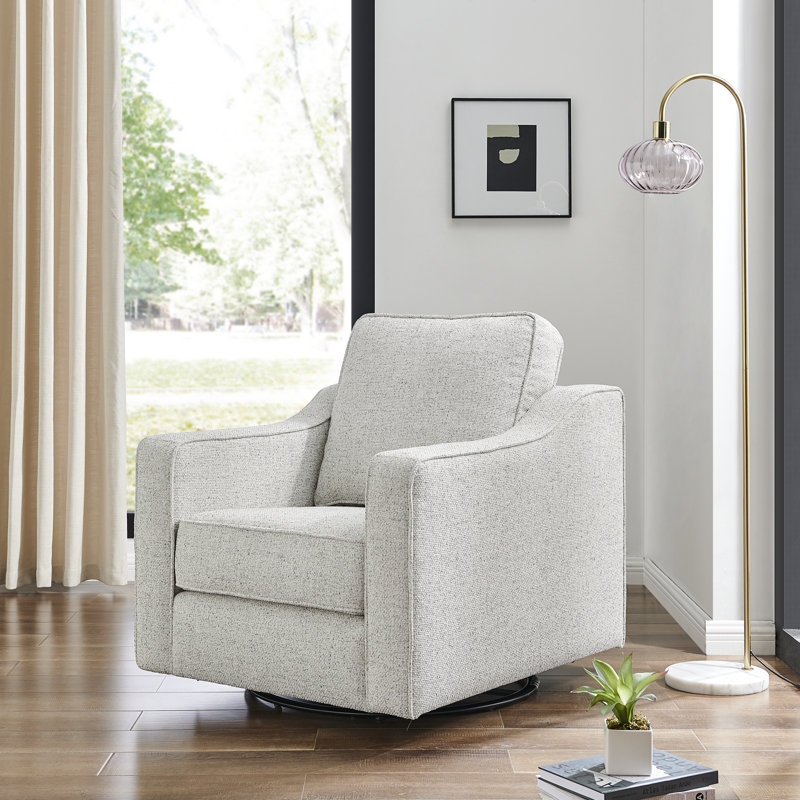 Fauteuil pivotant large de 32 po Jerrilyne