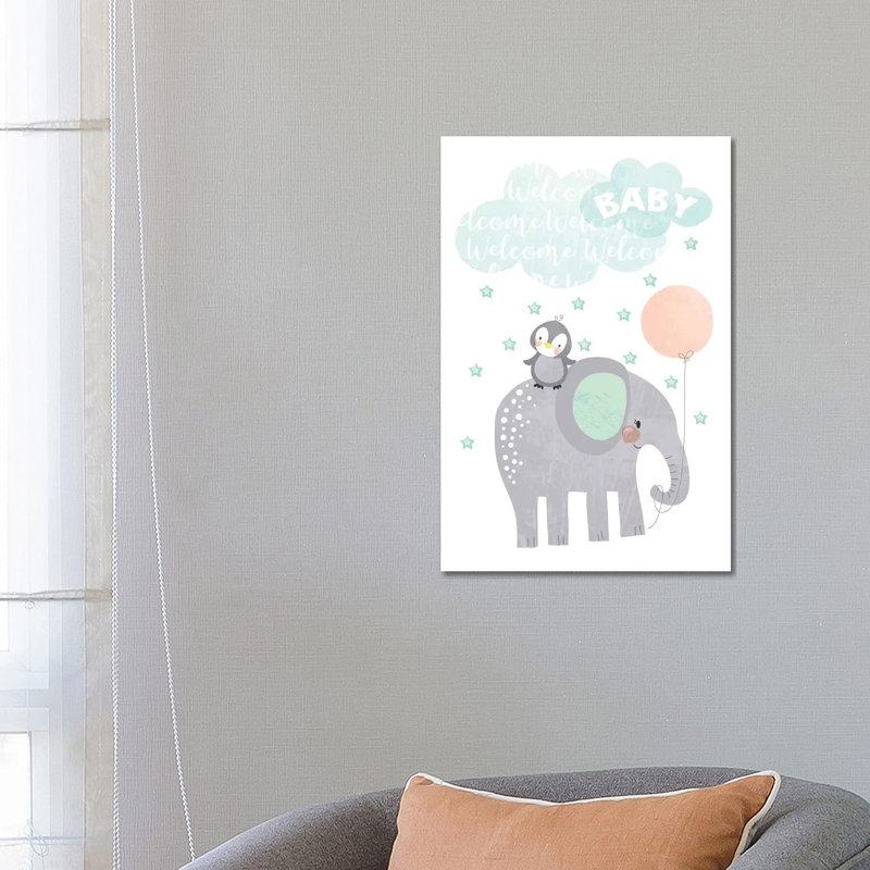 Baby Adventure II by Jennifer Ellory - Wrapped Canvas Gallery-Wrapped Canvas Giclée, 66.04 cm H x 45.72 cm W