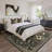 Animal Print Machine Washable Beige/Black/Green Indoor Area Rug With Non-Slip Backing-1543298324