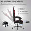 LUCKRACER Adjustable Headrest and Reclining PC & Racing Game Chair-113244924-129584377