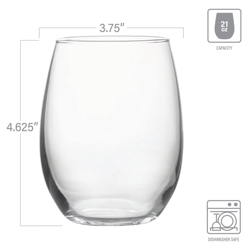 Ensemble de 2 verres à vin sans pied Naughty List Legend