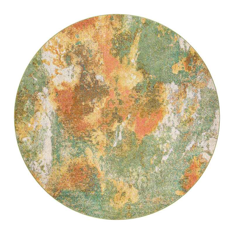 Tapis Wrought Studio ™ Ansela, Rond 7 pi 10 po