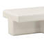 Teo Outdoor Coffee Table White