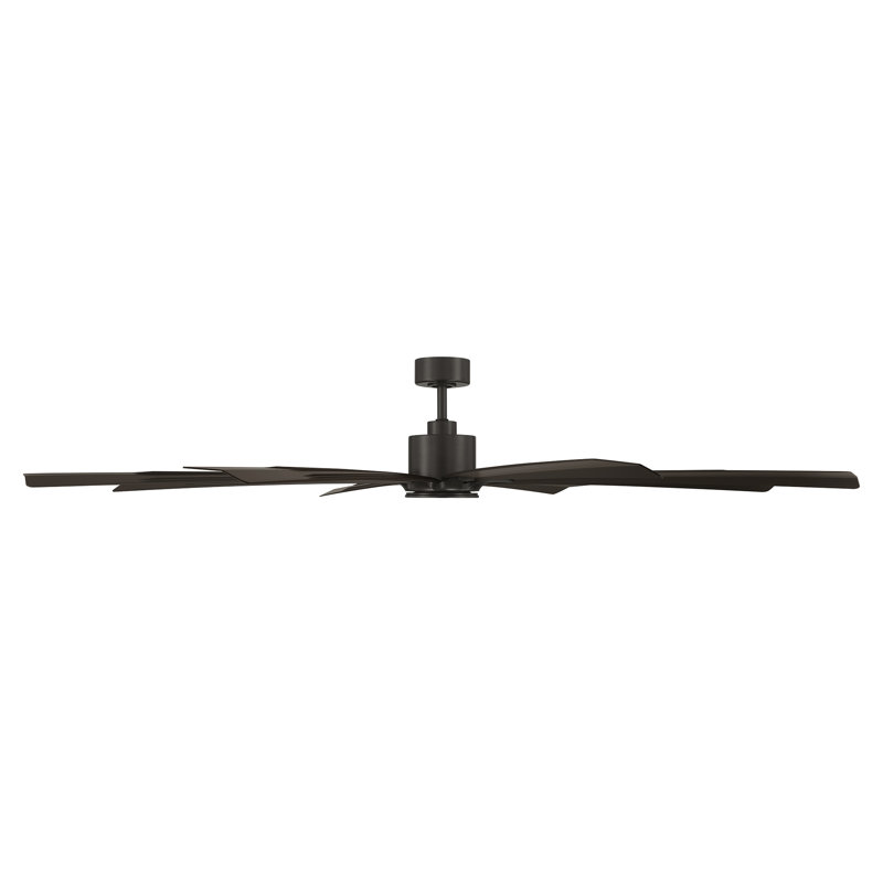 Size Matters 8-Blade Smart Ceiling Fan, 84", No, Bronze