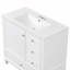 Meuble-lavabo autoportant avec trous de robinet de 4 pouces-934980988