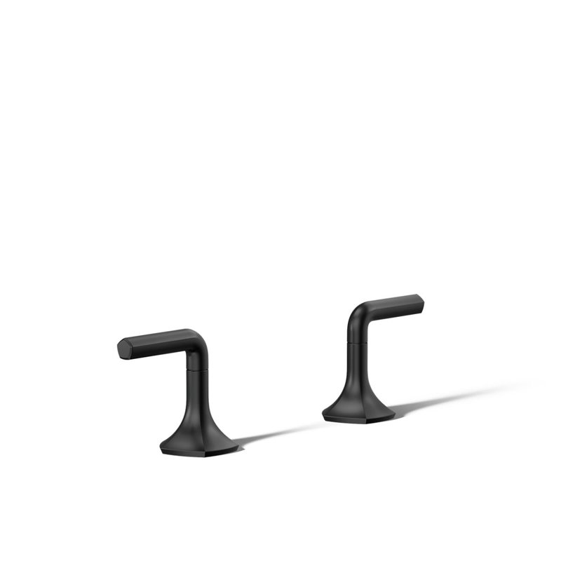 Occasion 2.58" W x 4.06" H Bathroom Faucet Handle, Matte Black