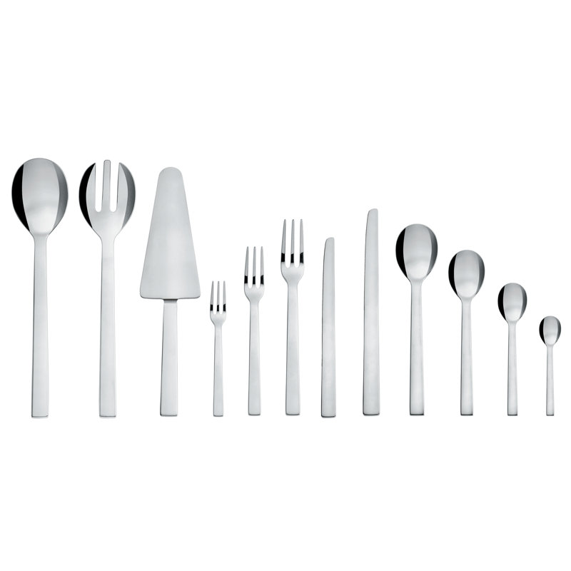 Santiago 24 - Piece Stainless Steel Flatware Set - Service for 6, Mirror Polished