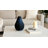 Osiris Modern Glass Pear Figurine Sculpture - Decorative Objects Or Statues For Home Decor And Living Room Decorations - Black-409279933
