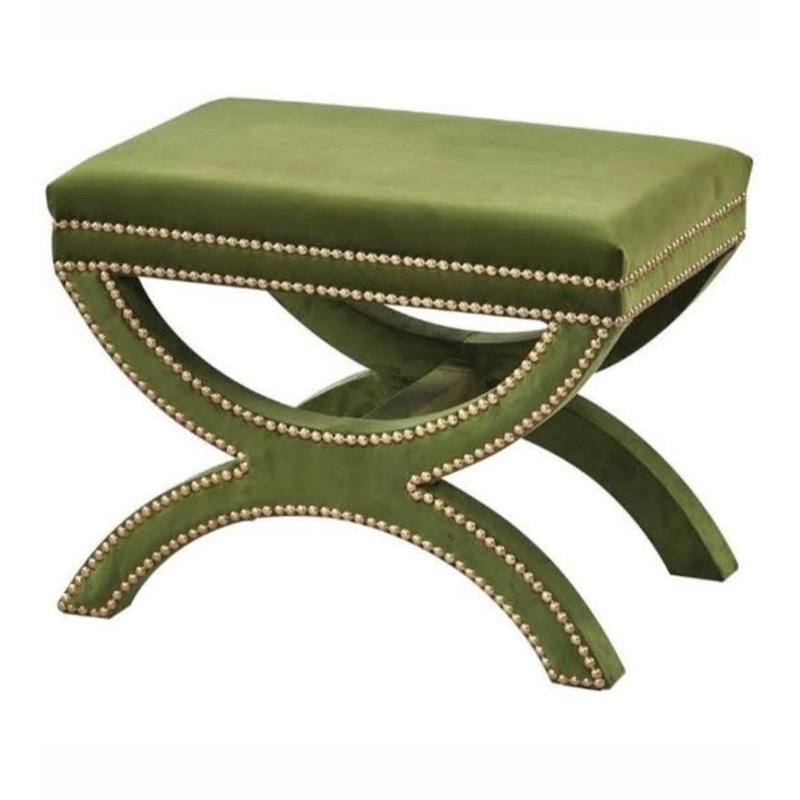 Halsey 60cm Wide Tufted Pouf Ottoman