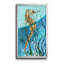 Delray Seahorse I - Peinture sur toile encadrée-696442119-696442117