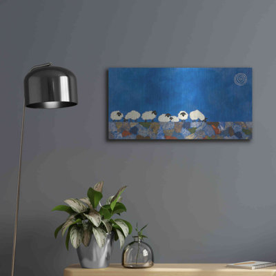 Feeling Sheepish by Casey Craig Metal Wall Art