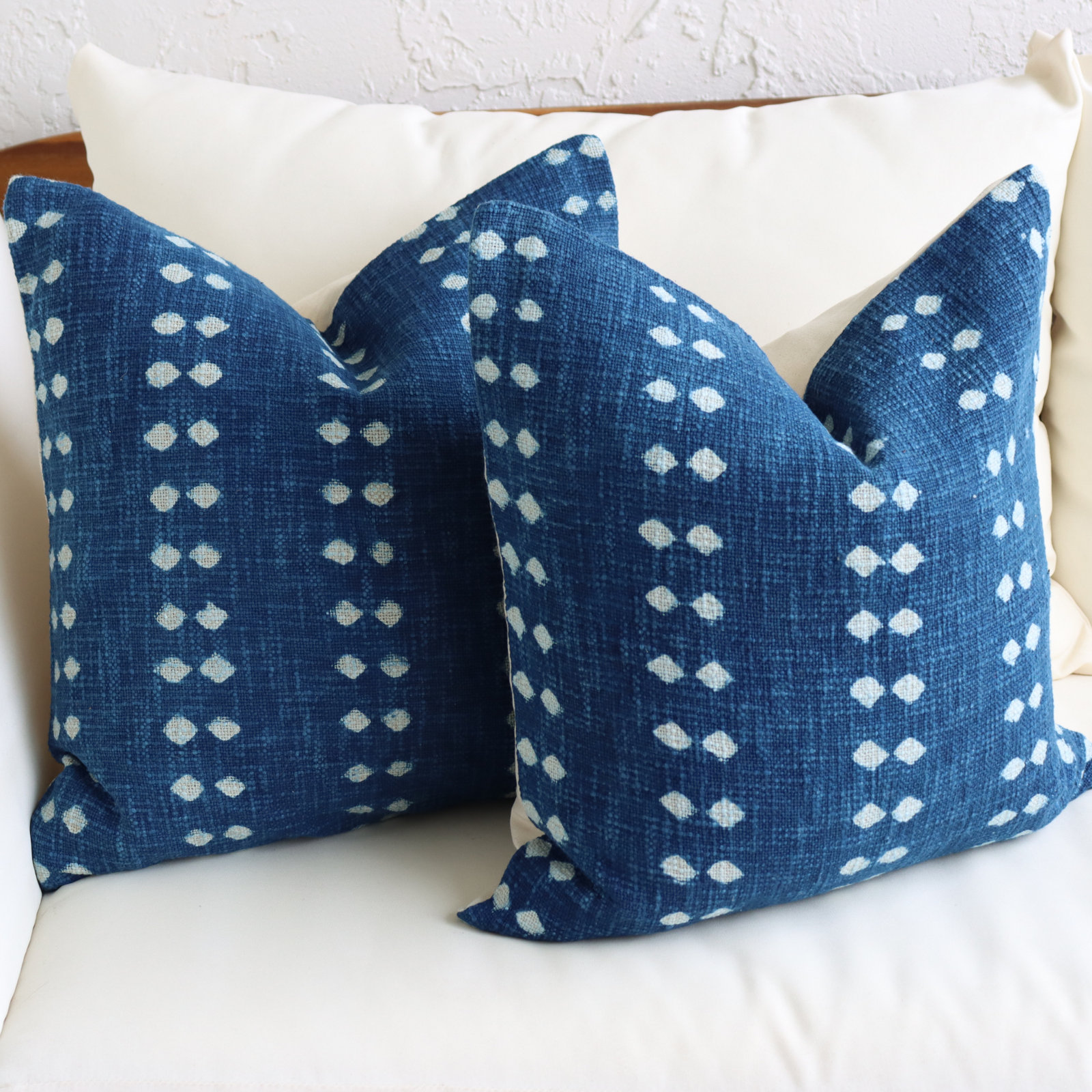 Geometric Shapes Cotton Pillow Cover, 2 Pieces