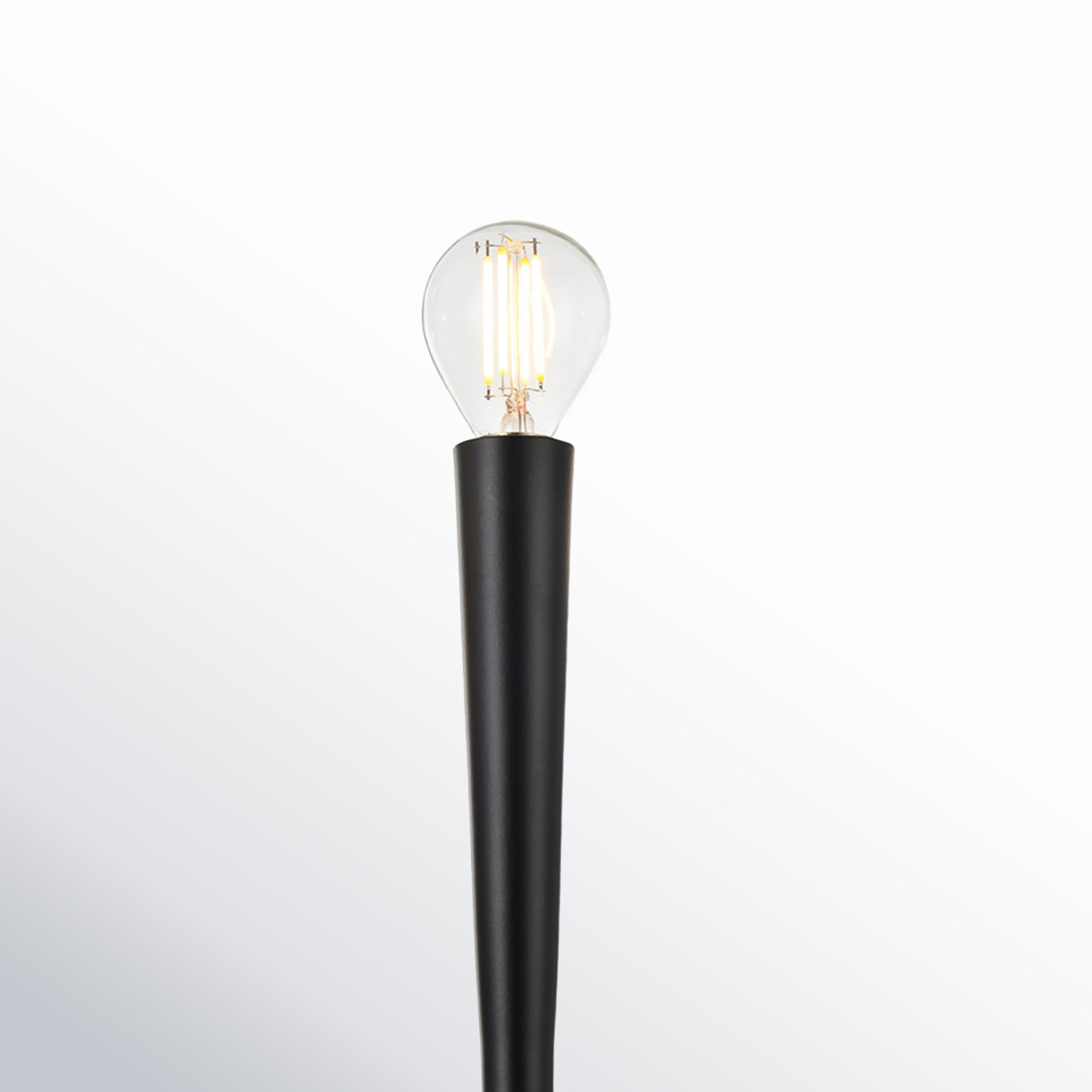 Catalena 6 - Light Dimmable Classic/Traditional Chandelier, Black, 25.6" H x 42" W x 42" D