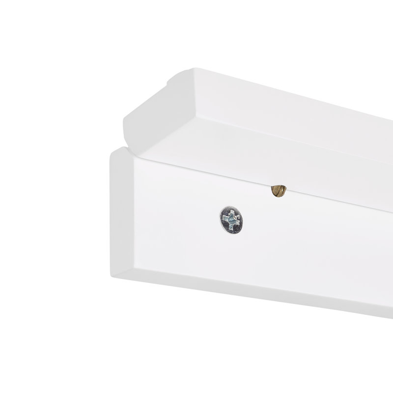 RiverRidge Kids 2pc Magnetic Art Display Bar, Changeable Artwork Display or Picture Frame  - White