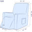Housse pour fauteuil inclinable à coussins carrés / rectangulaires Avayah-1540534640