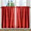 Ensemble de deux rideaux de couleur café unie sur mesure de 56 po Ellis-2089171900-2089171850