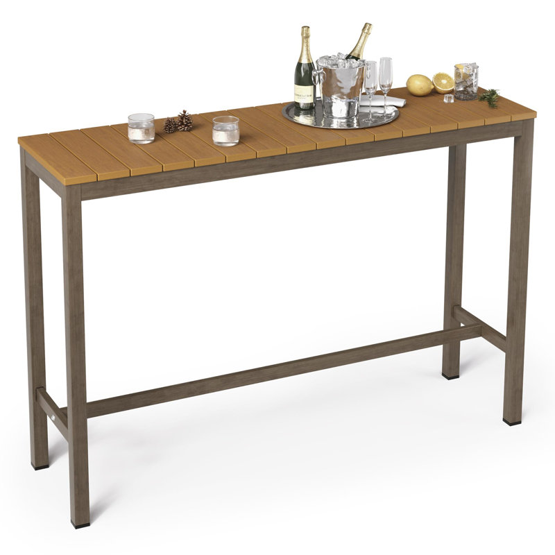 Table de bar Seto, Sable, H 39,7 po x l 54,7 po x P 15,3 po
