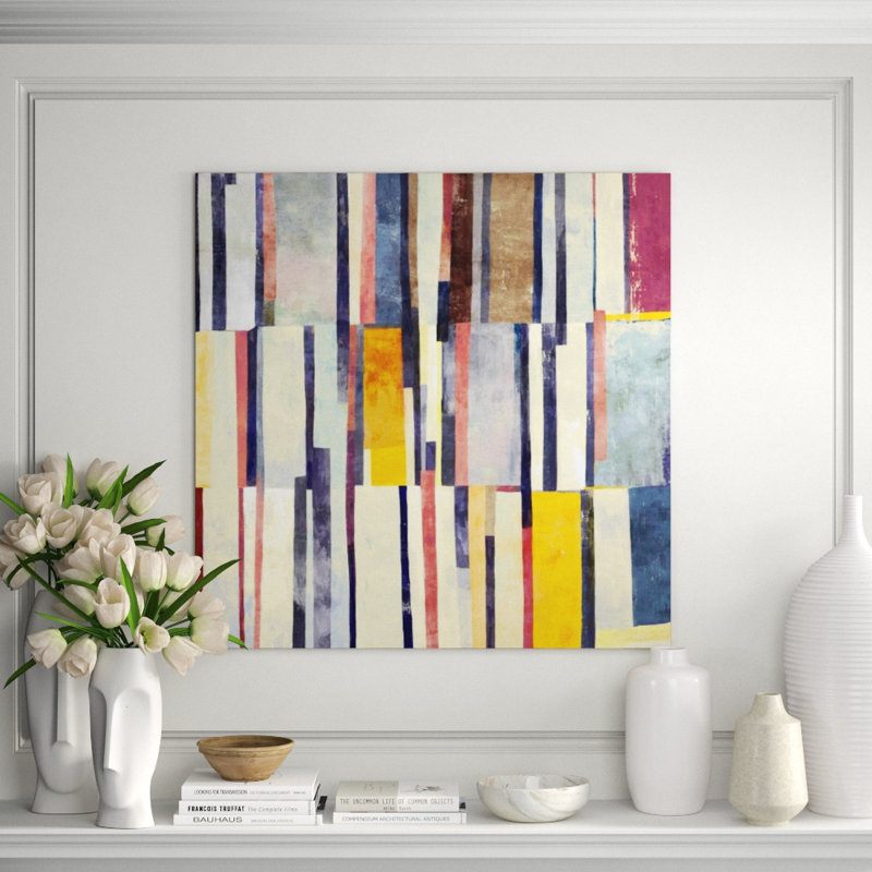 Connection III Print by Barclay Butera, Glass Coat, 50" H x 50" W