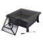 Labonte Square Steel Charcoal Smokeless Fire Pit