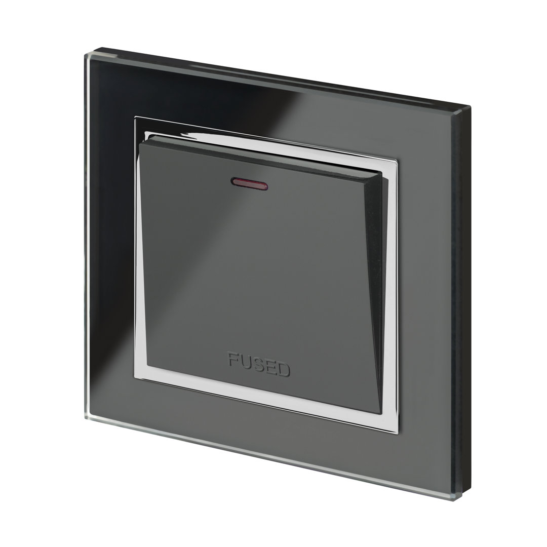 Crystal CT 13A Dp Switched Fused Spur White