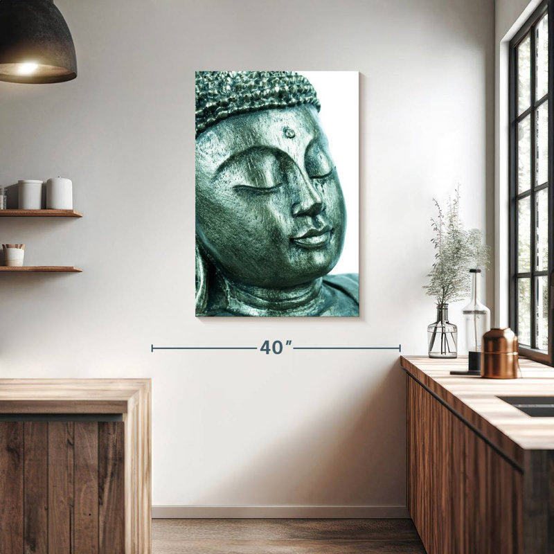 Bouddha détendu, H 39 po x l 26 po
