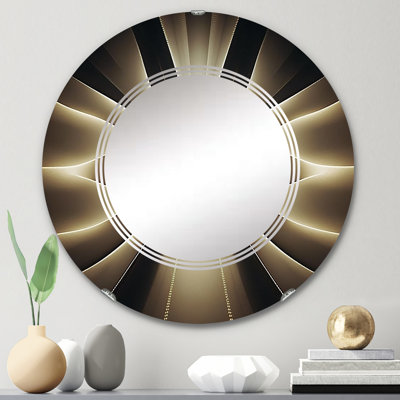 Bosenjack - Miroir mural moderne rond
