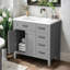 Meuble-lavabo autoportant de 36 po avec plateau en céramique Asherah-1186691075