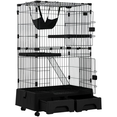 Cage à chat Strawser