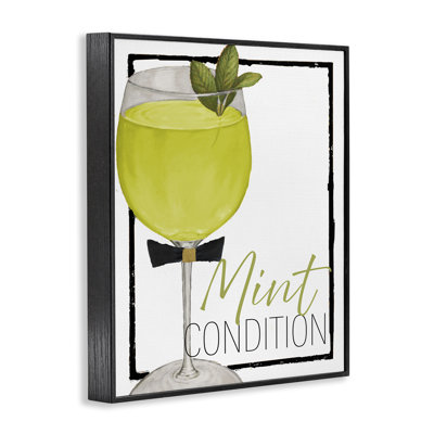 Giclée encadrée de cocktail à l'état neuf, design par Lorenzo Collective