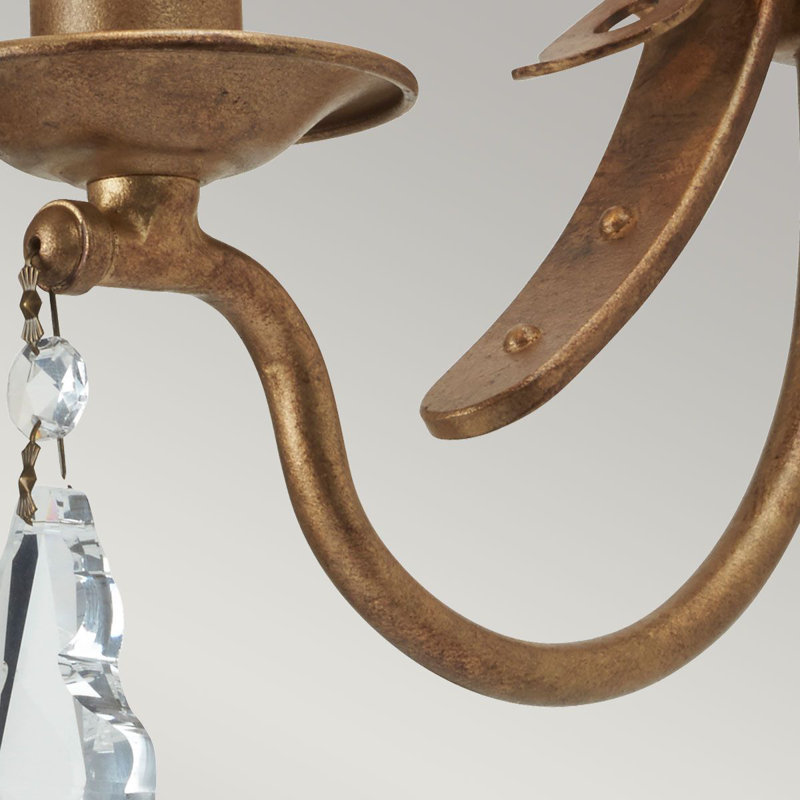 Augill Steel Candle Wall Light