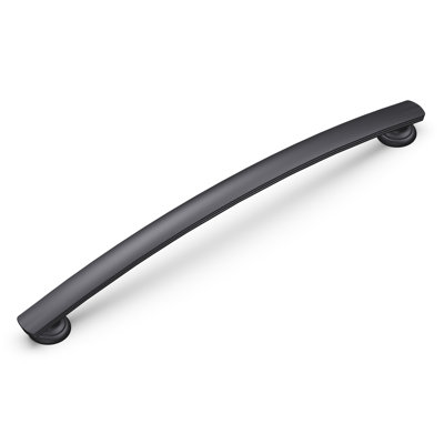 American Diner Collection Arch Pull - 8-13/16" Center to Center Cabinet Pull Matte Black - Transitional, Traditional Hardware for Drawers & Cabinets