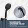 9-Spray Patterns With 1.8 Gpm 12 In. Wall Mount Shower System With Two Showerhead