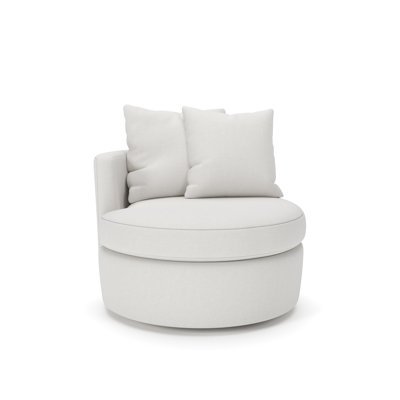 Dara Upholstered Swivel Accent Chair