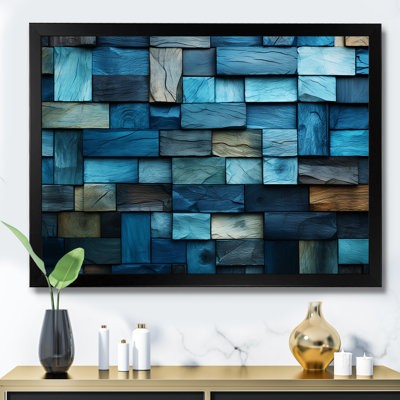 Boho Earth Element Stones Mosaic III - Boho mosaïque murale, art mural