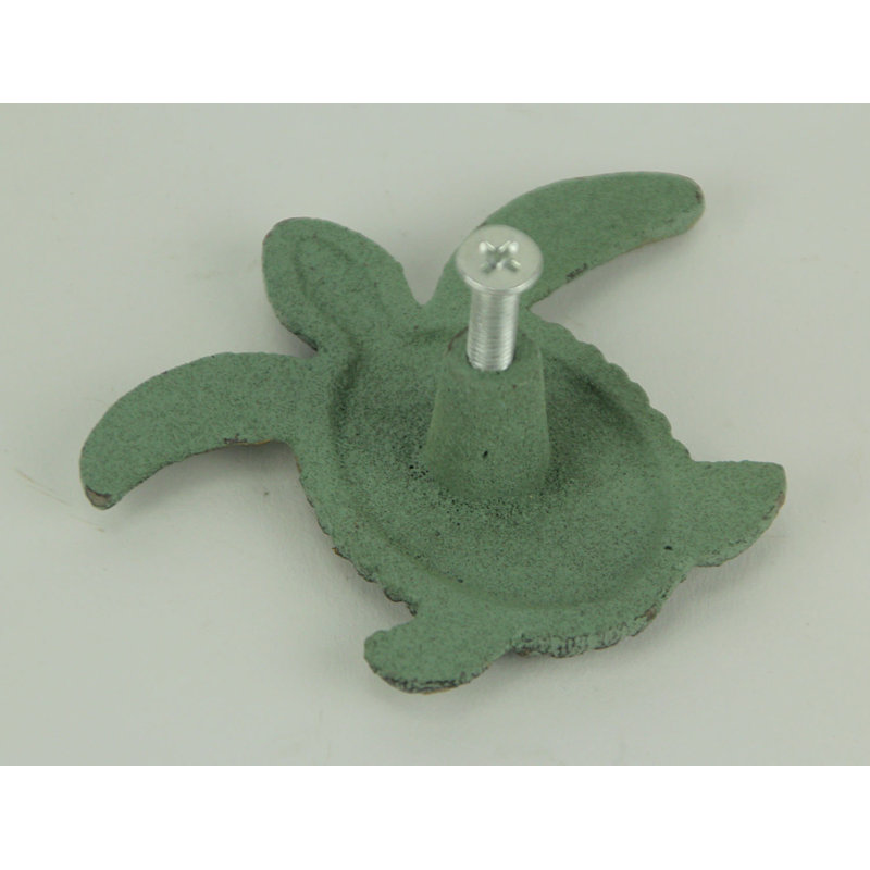 Cast Iron Sea Turtle Novelty Pull Multipack, Green