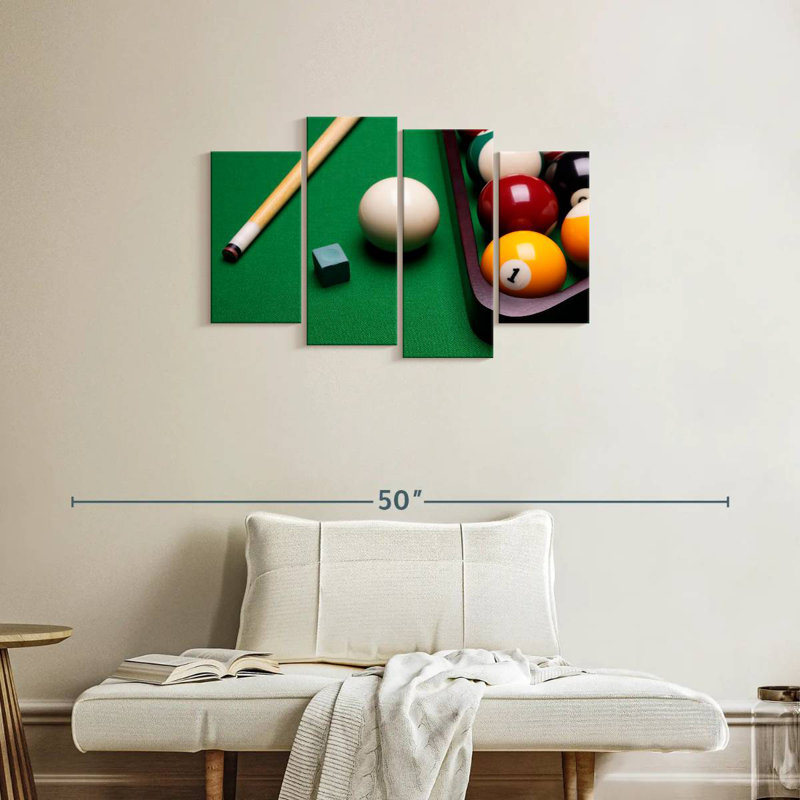 Équipement de billard Senne, H 22 po x l 36 po