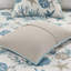 Ensemble de courtepointe réversible de six articles en satin de coton à densité du tissage de 210 fils avec coussins décoratifs Pebble Beach-412516617-499890275