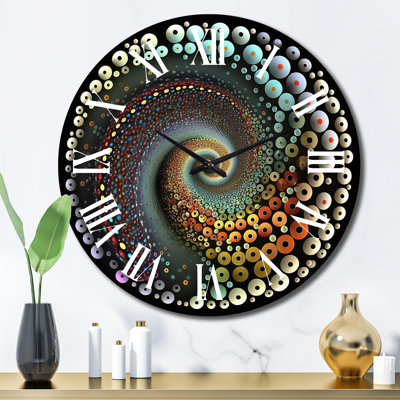 Horloge murale Iridiscdent