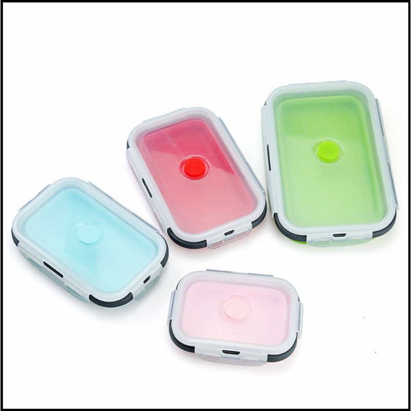Contenant de rangement de pizza réutilisable avec plateaux de service allant au micro-ondes - réglable, peu encombrant, sans BPA, va au micro-ondes et au lave-vaisselle