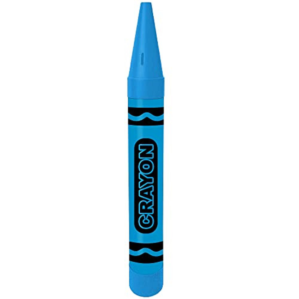Pmu Giant Crayon Bank 36 inch Turquoise Blue Color Pkg/1