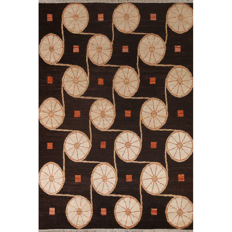 Bralin Cotton Geometric Indoor Rug
