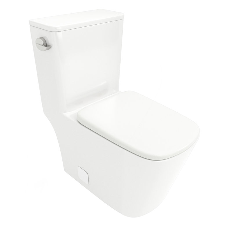 Toilette une pièce en céramique