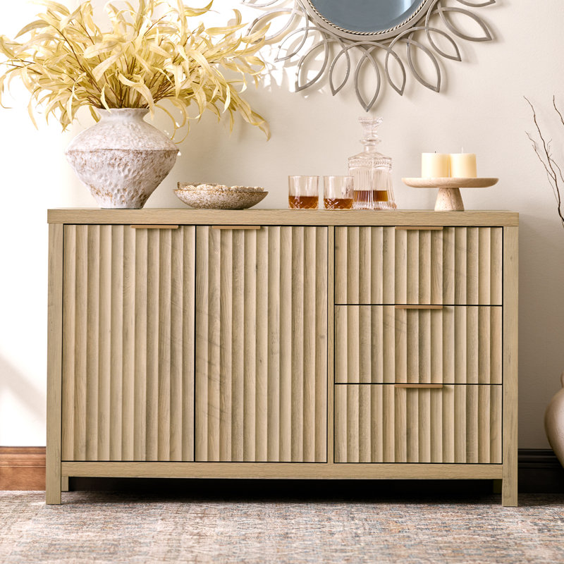 119cm Sideboard, Sand Oak