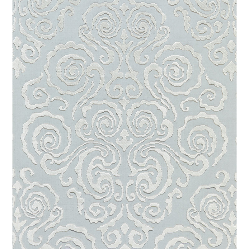Tissu cirrus damassé Chinois Chic, Brume
